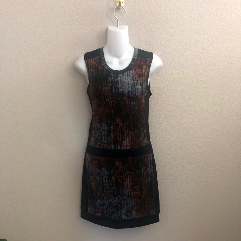3/$20 RACHEL Rachel Roy Abstract Print Mini Dress